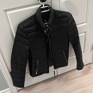 Zara Packable Down Jacket - Black